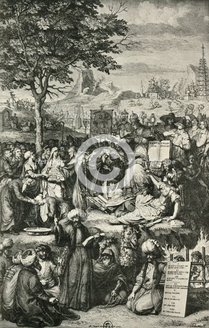 The main world religions, c1723, (1908).  Creator: Unknown.
