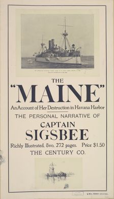 The "Maine", c1895 - 1911. Creator: Unknown