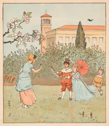 The Maid and the Jenny Wren, 1880. Creator: Randolph Caldecott