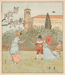 The Maid and the Jenny Wren, 1880. Creator: Randolph Caldecott