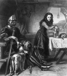 The Maid Of Orleans c1870s.Artist: T Ballin