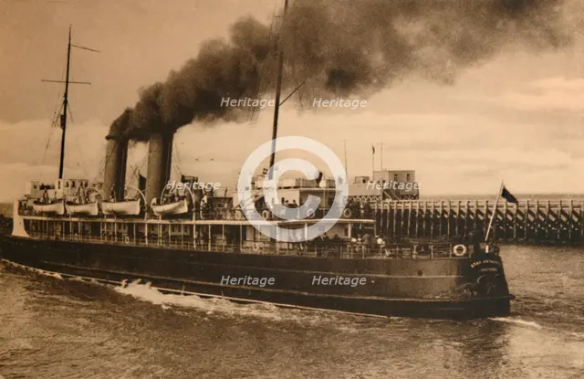 'The Mail-Steamer Stad Antwerpen',  c1928. Artist: Unknown.