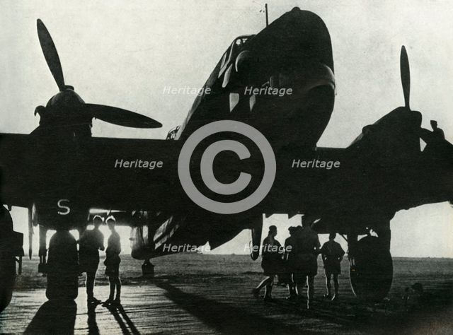 'The mail run to Benghazi was now possible', c1942-1943, (1945). Creator: Unknown.
