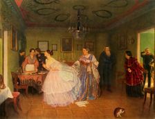 The Major's Courtship or He Improves his Situation 1848, (1965). Creator: Pavel Andreevich Fedotov