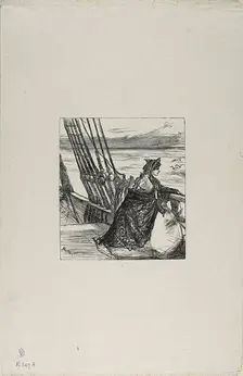 The Major's Daughter, 1862. Creator: Joseph Swain
