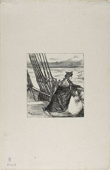 The Major's Daughter, 1862. Creator: Joseph Swain