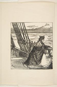 The Major's Daughter (for "Once a Week," June 21, 1862), 1862. Creator: Joseph Swain