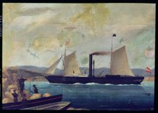 The Majorcan, ship where the musician Chopin and the writer Georges Sand made the trip to Majorca