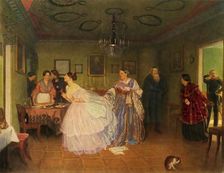The Major's Courtship or He Improves his Situation 1848, (1965). Creator: Pavel Andreevich Fedotov