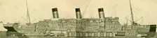 The Majestic (56,551 Tons) Shown in Section c1930. Creator: Unknown