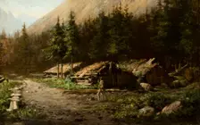 The Mala Laka Valley, 1892. Creator: Alexandre Mroczkowski