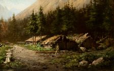 The Mala Laka Valley, 1892. Creator: Alexandre Mroczkowski