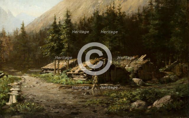 The Mala Laka Valley, 1892. Creator: Alexandre Mroczkowski.