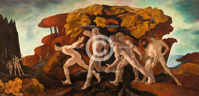 The Males, 1911-1924. Creator: Bucci, Anselmo (1887-1955).