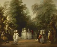 The Mall in St. James's Park, ca. 1783. Artist: Gainsborough, Thomas (1727-1788)