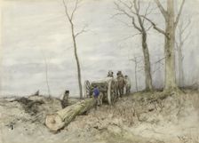The Malllejan, 1848-1888. Creator: Anton Mauve