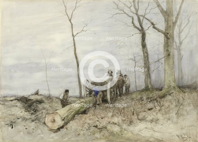 The Malllejan, 1848-1888. Creator: Anton Mauve.