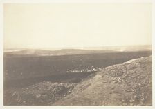 The Mamelon and Malakoff, from the Mortar Battery, 1855. Creator: Roger Fenton