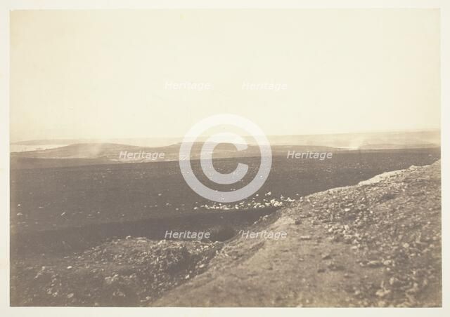 The Mamelon and Malakoff, from the Mortar Battery, 1855. Creator: Roger Fenton.