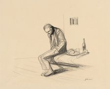 The Man Who Fired upon Clemenceau, c. 1919. Creator: Jean Louis Forain (French, 1852-1931)