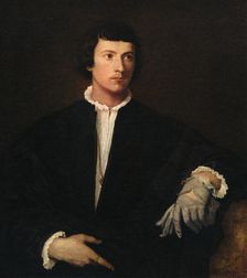 The Man with a Glove c1520, (1937). Artist: Titian