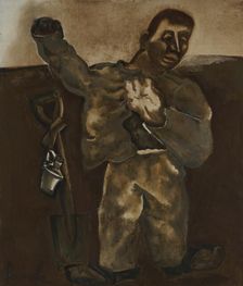 The Man with the Jacket, 1928. Creator: Constant Permeke