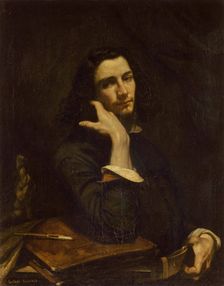 The man with the leather belt (Self-Portrait), 1845-1846