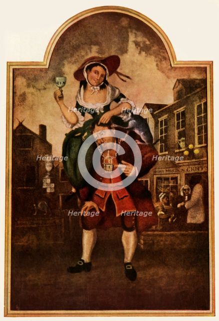 'The Man with the Load of Mischief', 18th century, (1943).  Creator: William Hogarth.