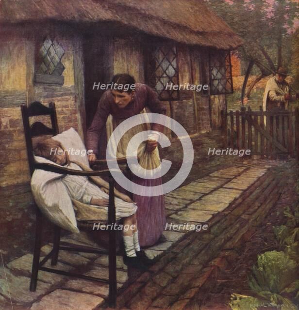 'The Man With The Scythe', 1935. Artist: Henry Herbert la Thangue.