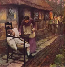 The Man With The Scythe 1935. Artist: Henry Herbert la Thangue