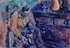 The Man with the silver Chalice, 1923. Creator: Ludvig Karsten