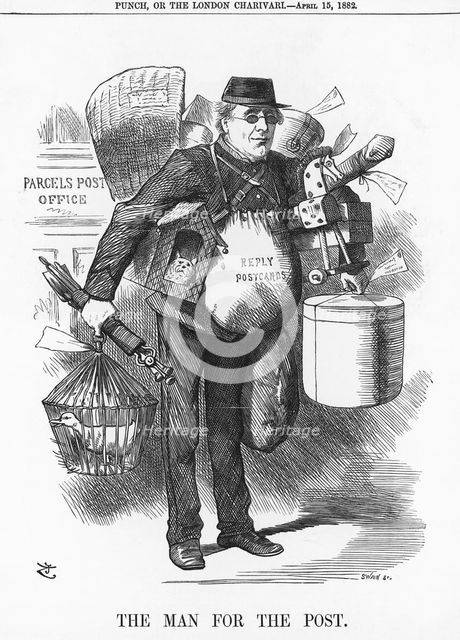 'The Man for the Post', 1882. Creator: Joseph Swain.
