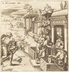 The Man Healed of the Withered Hand, probably c. 1576/1580. Creator: Leonard Gaultier