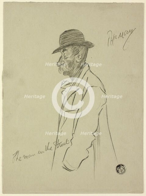 The Man in the Street, n.d. Creator: Philip William May.