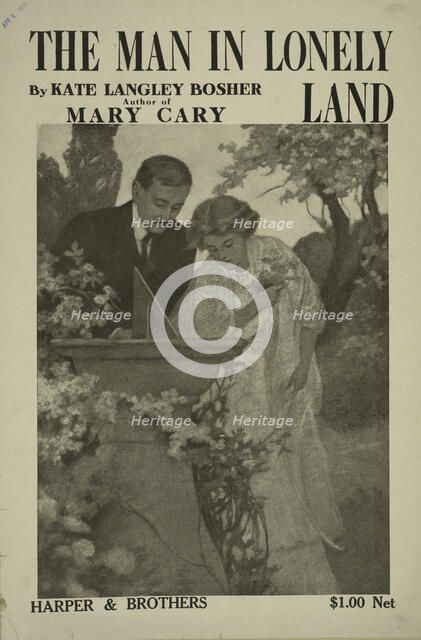 The man in lonely land, c1895 - 1911. Creator: Unknown.