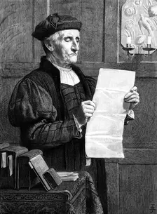 The Man of Law. by H. S. Marks, R.A., from the Royal Academy Exhibition, 1881. Creator: Unknown
