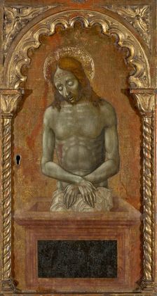 The Man of Sorrows, 1485-1495. Creator: Alunno (Niccolò di Liberatore), Nicolò (1430-1502)