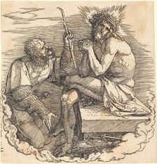 The Man of Sorrows Mocked by a Soldier, probably 1511. Creator: Albrecht Durer