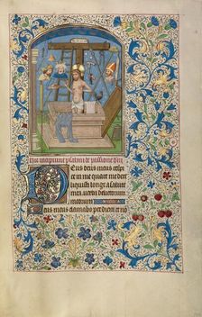 The Man of Sorrows; Arenberg Hours, early 1460s. Creator: Willem Vrelant