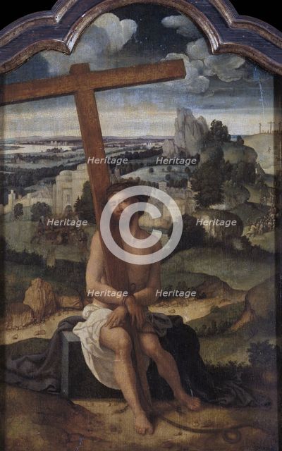 The Man of Sorrows. Artist: Isenbrant, Adriaen (1490-1551)