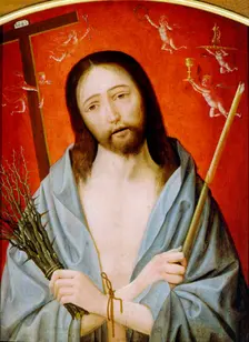 The Man of Sorrows c1520. Artist: Jan Mostaert