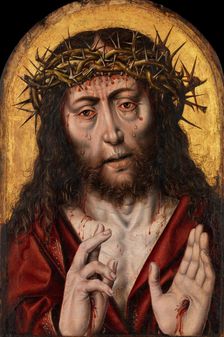 The Man of Sorrows, ca. 1525. Creator: Workshop of Aelbert Bouts (Netherlandish, Leuven ca. 1451/54-1549)