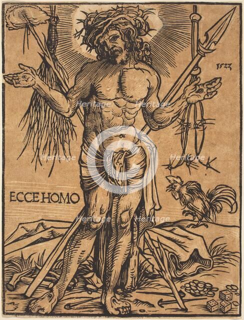 The Man of Sorrows Standing, 1522. Creator: Hans Weiditz.