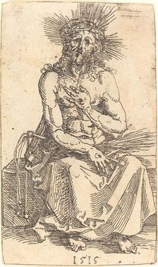 The Man of Sorrows Seated, 1515. Creator: Albrecht Durer