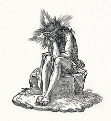 The Man of Sorrows. Title-page to Small Passion. c1511, (1906). Artist: Albrecht Durer