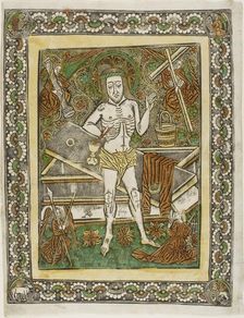 The Man of Sorrows with Four Angels, c. 1470. Creator: Unknown