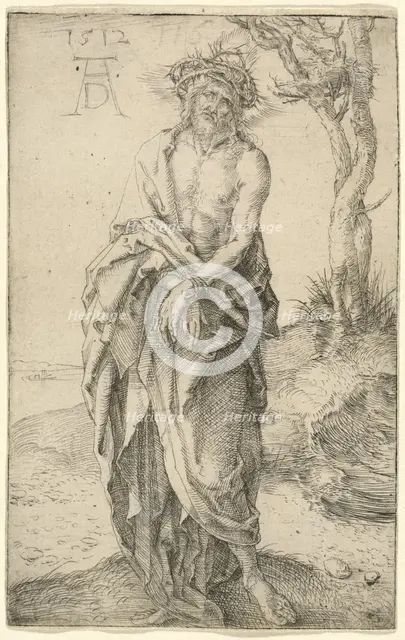 The Man of Sorrows with Hands Bound, 1512. Creator: Albrecht Durer.
