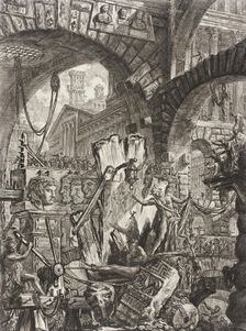 The Man on the Rack, 1761. Creator: Giovanni Battista Piranesi