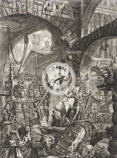 The Man on the Rack, 1761. Creator: Giovanni Battista Piranesi.