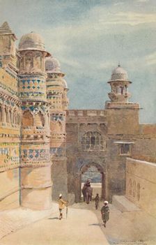 The Man Sing Palace, Gwalior c1880 (1905). Creator: Alexander Henry Hallam Murray